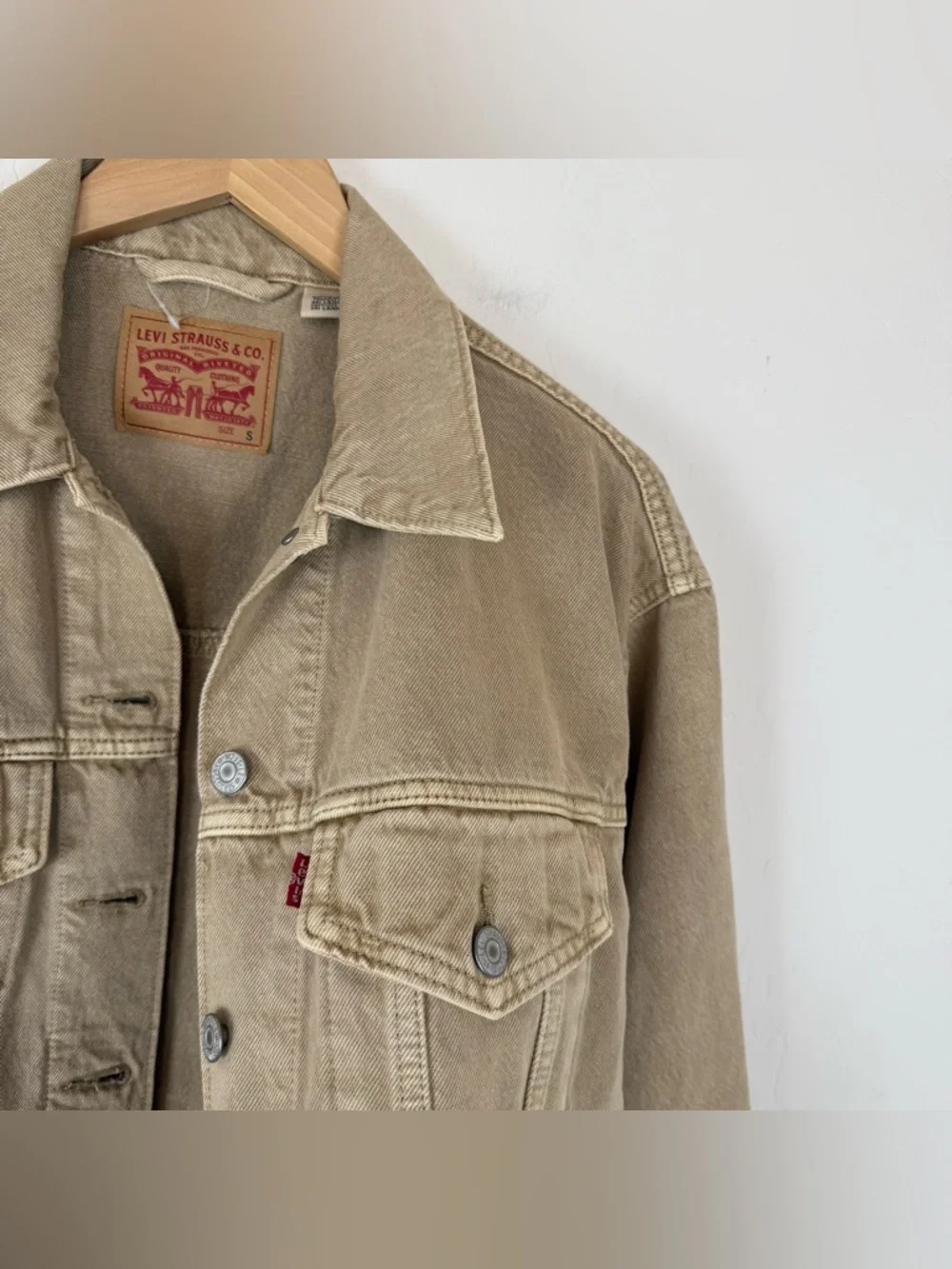 Levi's 90's Trucker Dusty Safari Jean Jacket - Picture 6 of 9